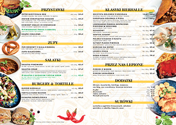 Nowa karta MENU!